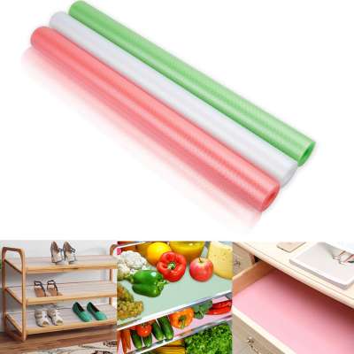 Washable Can Be Cut Drawer Fridge Liner Non-Slip Waterproof Fridge Liners 45cmx150cm per roll